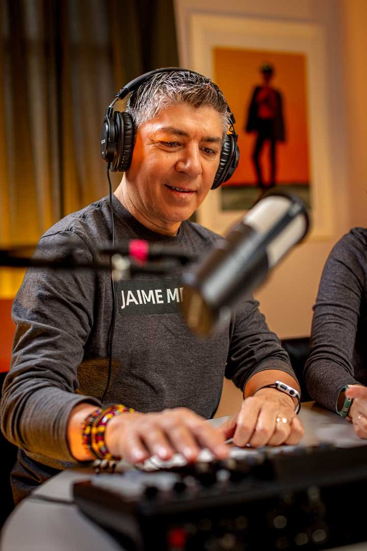 Jaime Méndez consola podcast